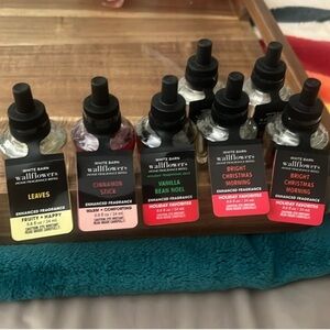 White Barn Wallflowers Fragrance Collection with Black Caps